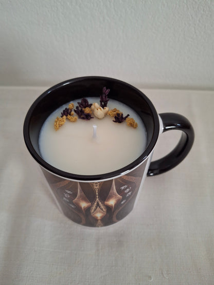 Bougie-Mug d'Ava'ya ~ A PERSONNALISER