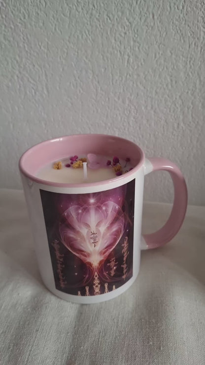 Bougie-Mug d'Ava'ya ~ A PERSONNALISER